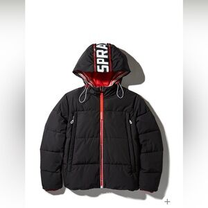 SPRAYGROUND Patch Graffiti Puffer Jacket